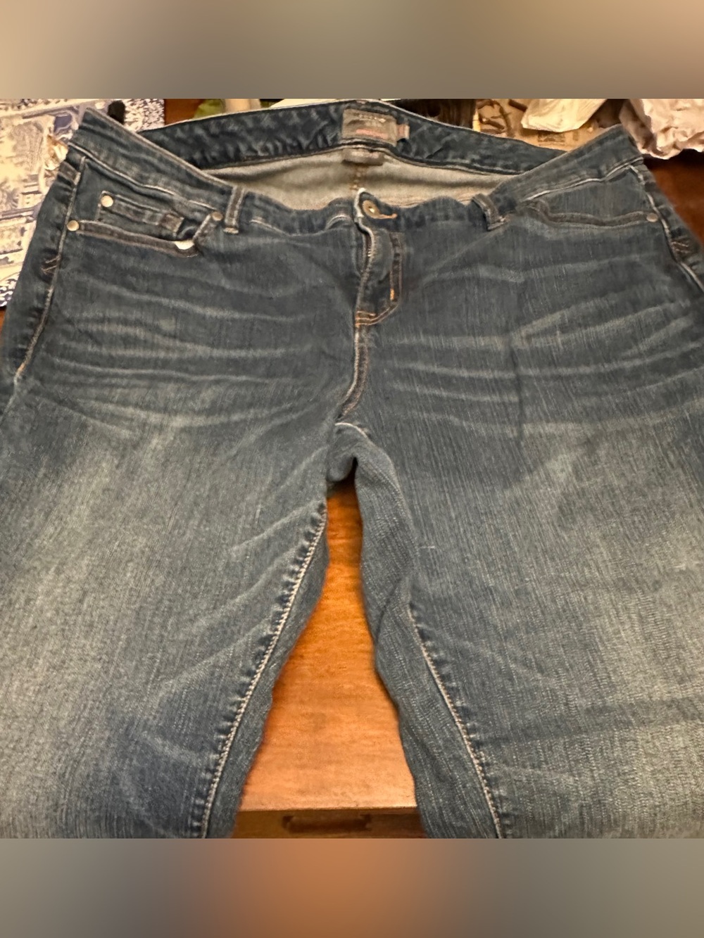 Torrid Vintage Stretch Boyfriend Straight Classic Blue Women’s Jeans - 20 Short